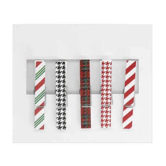 Stripe Christmas Clothespins by Recollections™